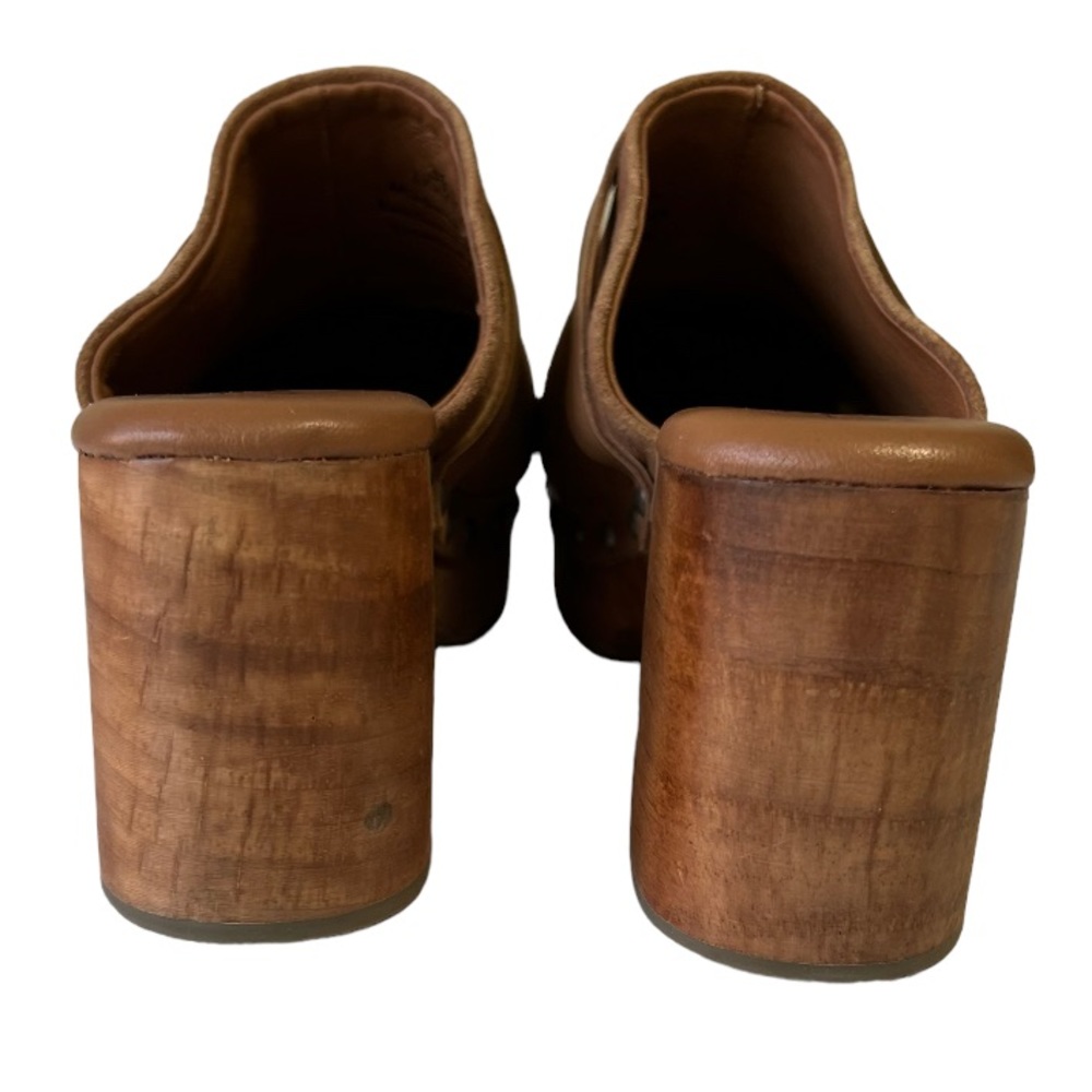 Free People Calabasas Platform Brown Suede Clog Women’s Size 8 - Picture 4 of 11